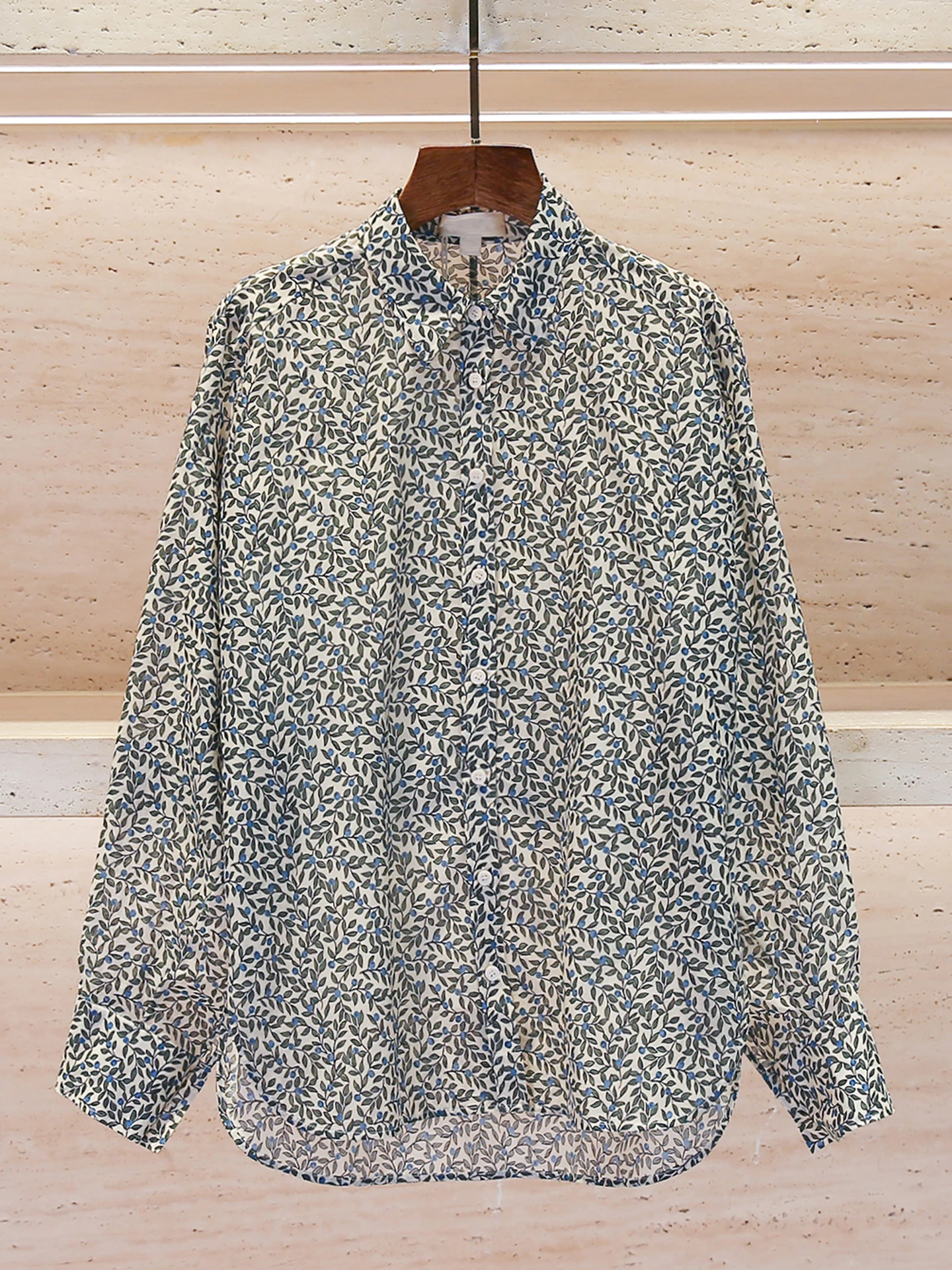 Retro Floral Print Casual Shirt Women's Top Summer New Arrival Loose Fit Long Sleeve Button up Elegant Fashionable
Retro Floral Print Casual Shirt Women's Top Summer New Arrival Loose Fit Long Sleeve Button up Elegant Fashionable
