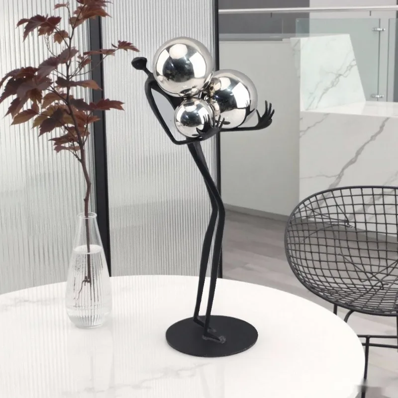 1Pcs Minimalist Accessories, Metal, Golden Ball Decoration, Abstract Characters, Statues, Desktop Decorative Sculptures
1Pcs Minimalist Accessories, Metal, Golden Ball Decoration, Abstract Characters, Statues, Desktop Decorative Sculptures