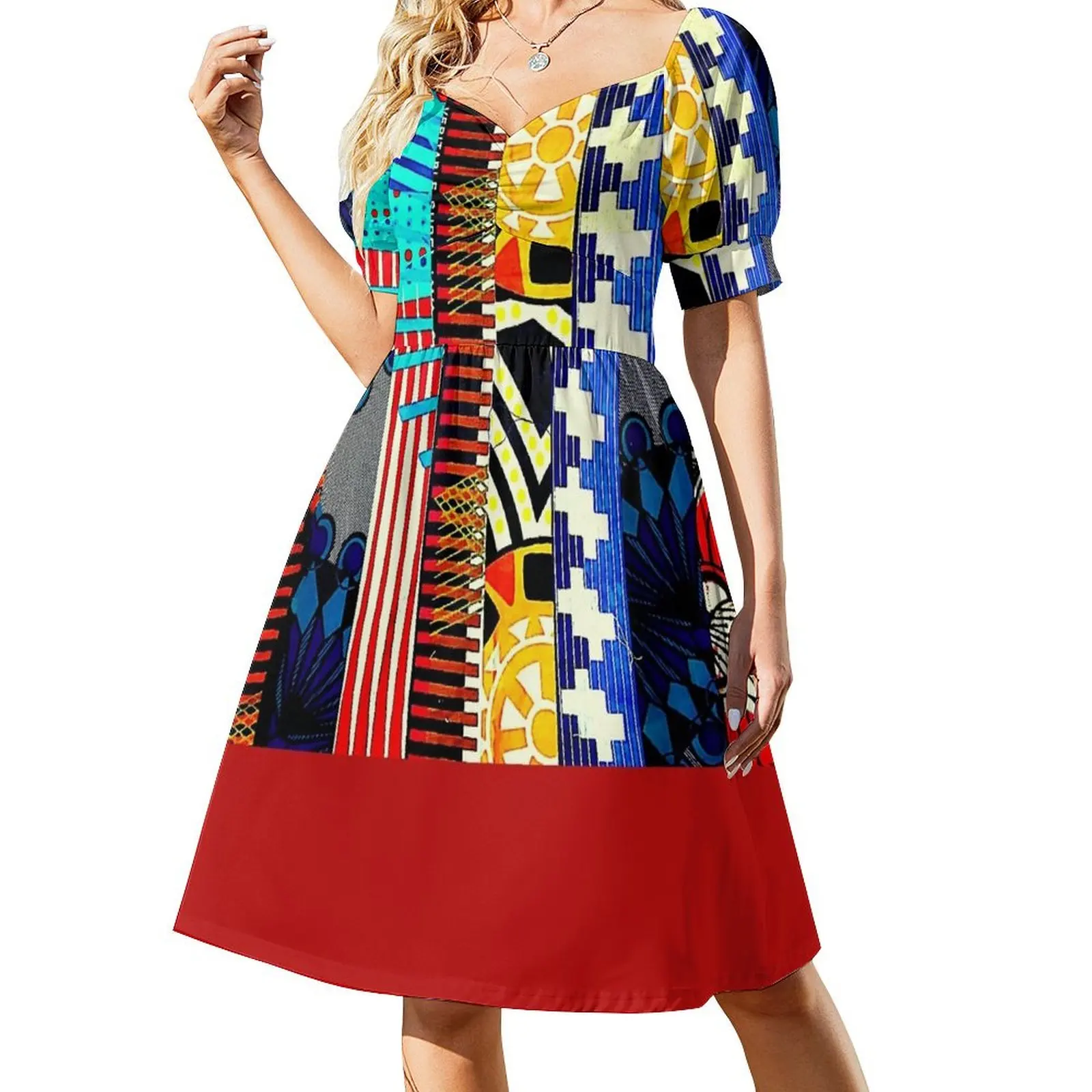African style Design mix of fabrics Short-Sleeved Dress women formal occasion dresses Women's summer long dress
African style Design mix of fabrics Short-Sleeved Dress women formal occasion dresses Women's summer long dress