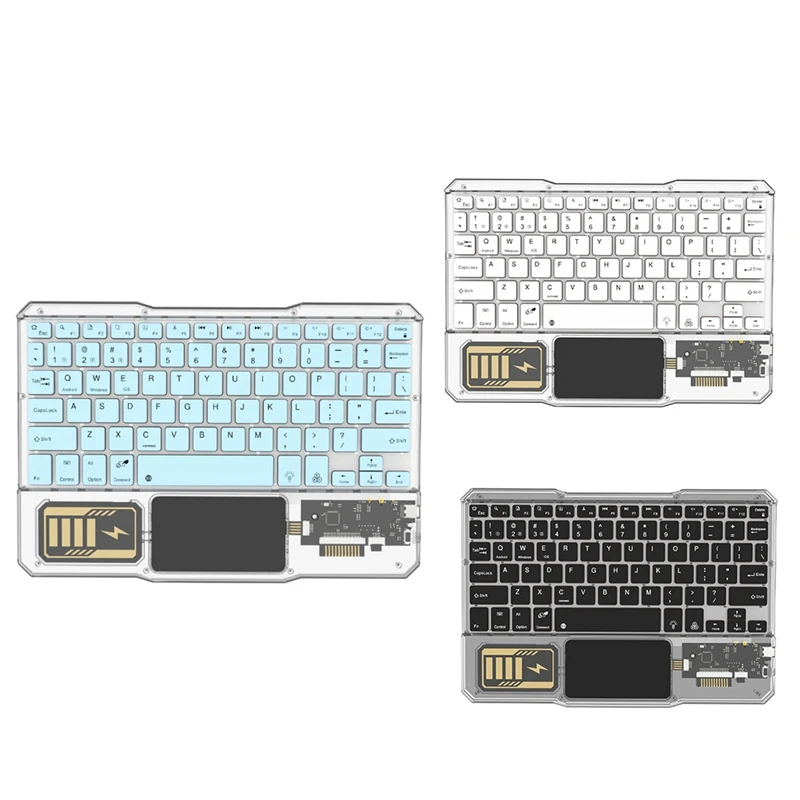 Luminous Wireless Keyboard Rechargeable Touchpad Keyboard Bluetooth Keypads For Phone PC Tablet Gaming
Luminous Wireless Keyboard Rechargeable Touchpad Keyboard Bluetooth Keypads For Phone PC Tablet Gaming