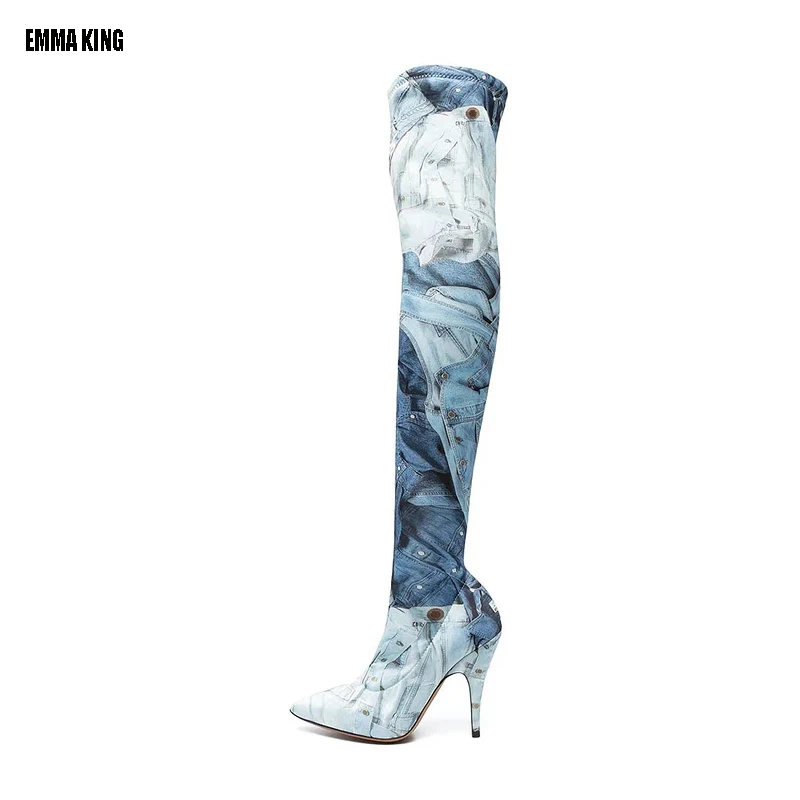 2024 Summer High Heel Cowboy Boot Water Wash Pocket Design Pointed High Heel Sexy Motorcycle Knee Boots Shoes for Women
2024 Summer High Heel Cowboy Boot Water Wash Pocket Design Pointed High Heel Sexy Motorcycle Knee Boots Shoes for Women