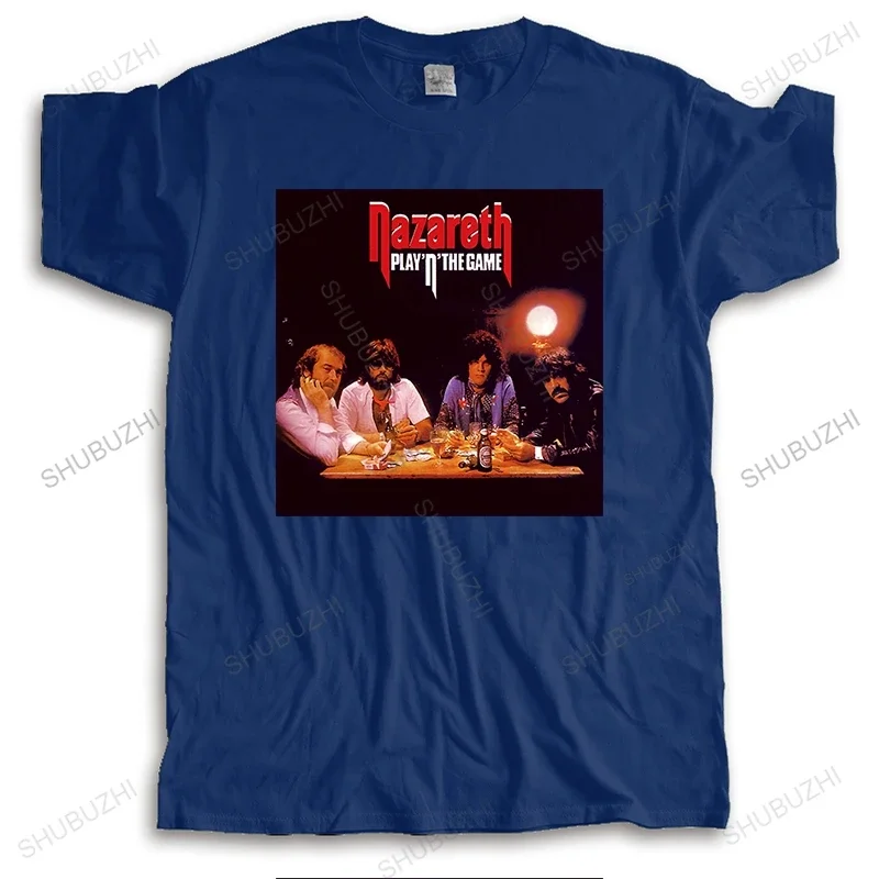 Mens luxury crew neck t-shirt brand black teeshirt Nazareth Playnthe Game Dtg Printed High Quality Cotton tee-shirt male tees
Mens luxury crew neck t-shirt brand black teeshirt Nazareth Playnthe Game Dtg Printed High Quality Cotton tee-shirt male tees