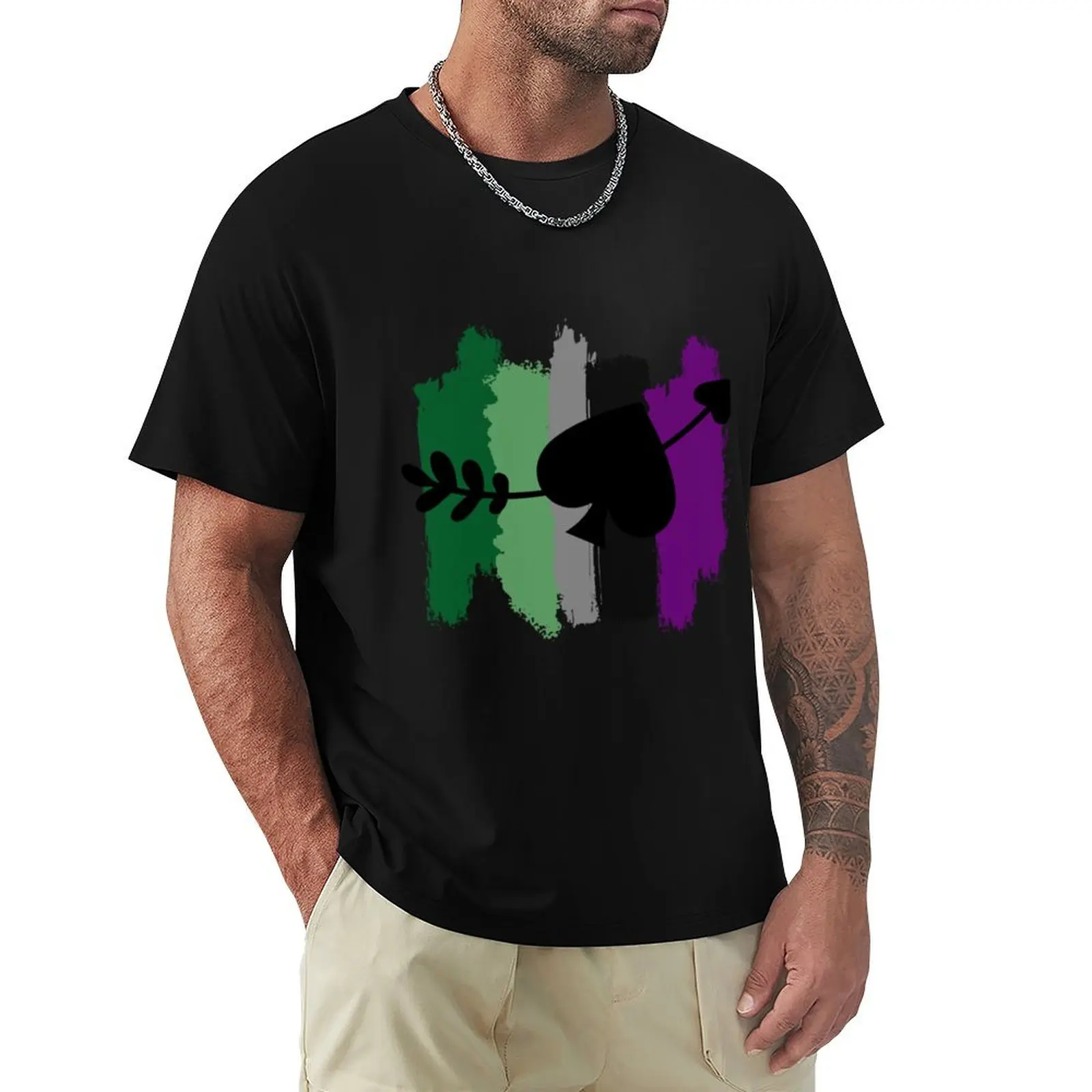 Aroace Symbol T-Shirt blue archive valentines clothes designer shirts man clothes men clothings
Aroace Symbol T-Shirt blue archive valentines clothes designer shirts man clothes men clothings