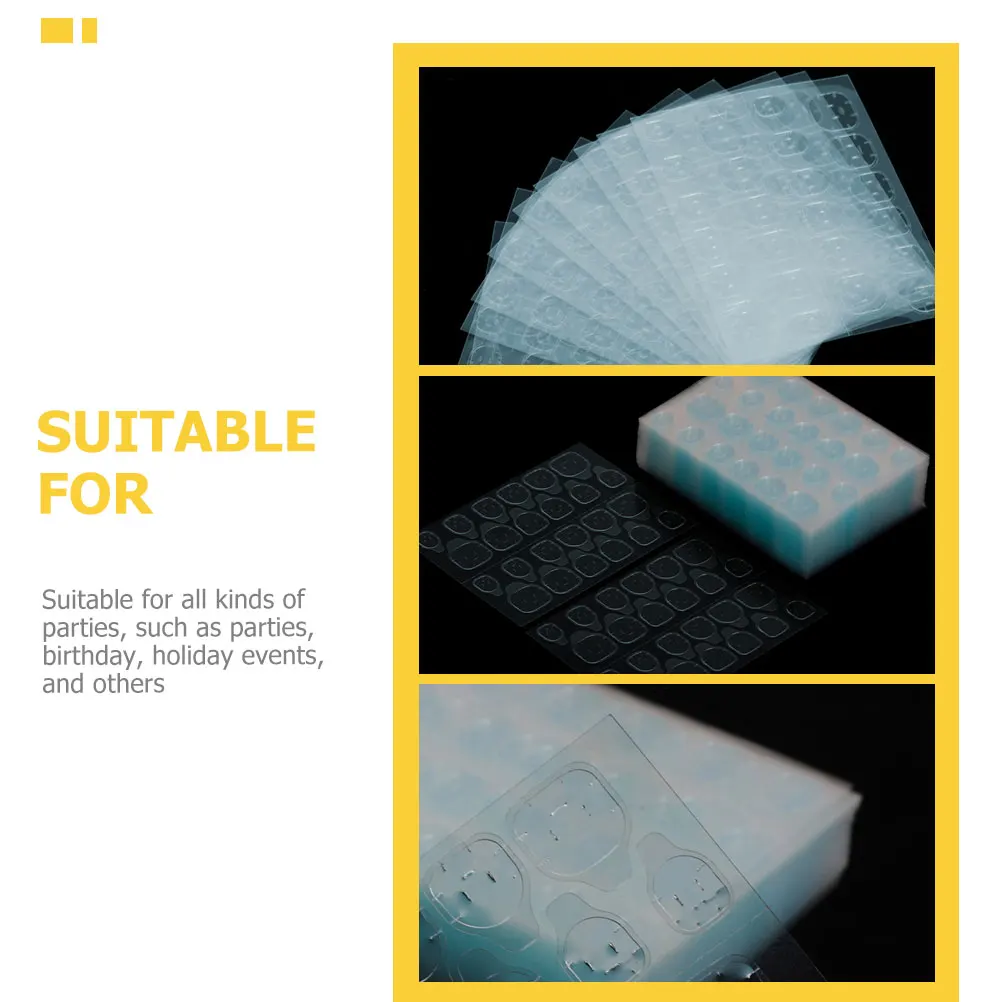 30 Sheets Nail Adhesive Tabs Strong Hold Invisible Stickers for Fake Nails Easy Apply DIY Manicure Supply
30 Sheets Nail Adhesive Tabs Strong Hold Invisible Stickers for Fake Nails Easy Apply DIY Manicure Supply