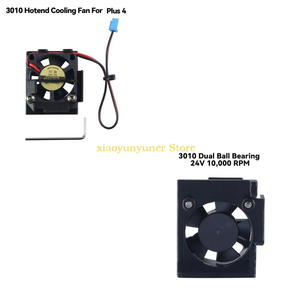 P9JB 3D Printer Cooling Fan 3010 Brushless Fan Double Ball Bearing for Plus 4
P9JB 3D Printer Cooling Fan 3010 Brushless Fan Double Ball Bearing for Plus 4
