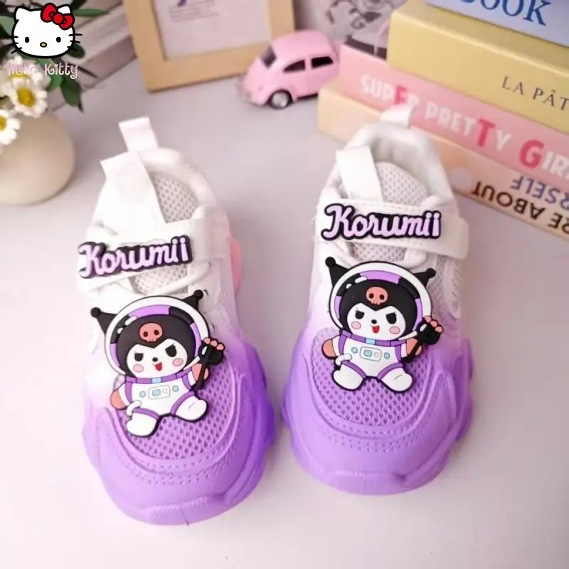 Children Kuromi Sports Shoes Kawaii Spring Autumn Cartoon New Anime Dad Shoes Sanrio Mesh Soft Sole Running Shoes Comfortable
Children Kuromi Sports Shoes Kawaii Spring Autumn Cartoon New Anime Dad Shoes Sanrio Mesh Soft Sole Running Shoes Comfortable