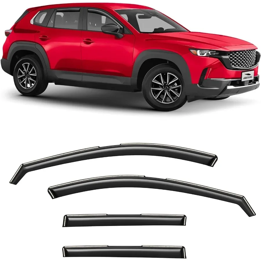 InChannel сверхпрочные дождевики для Mazda CX50 20232025, дефлекторы окон, вентиляционные козырьки, 4 шт., 200655, разработанные для En
InChannel сверхпрочные дождевики для Mazda CX50 20232025, дефлекторы окон, вентиляционные козырьки, 4 шт., 200655, разработанные для En