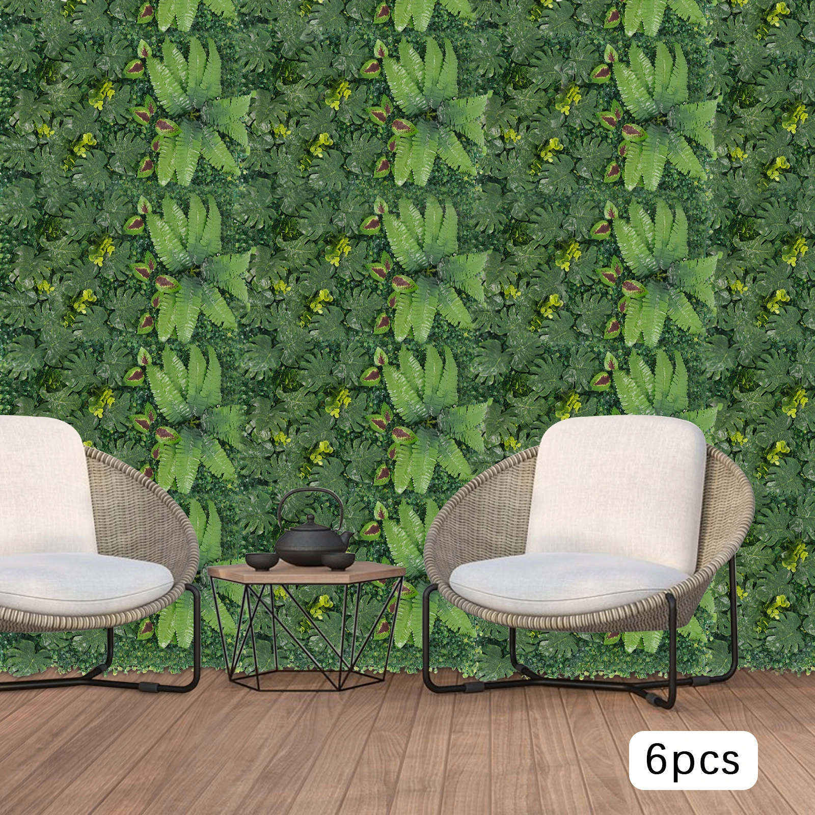 6pcs Greenery Wall, 60*40cm Artificial Greenery Backdrop Wall, Wall Decorative Greenery For Weddings, Birthdays, Parties
6pcs Greenery Wall, 60*40cm Artificial Greenery Backdrop Wall, Wall Decorative Greenery For Weddings, Birthdays, Parties