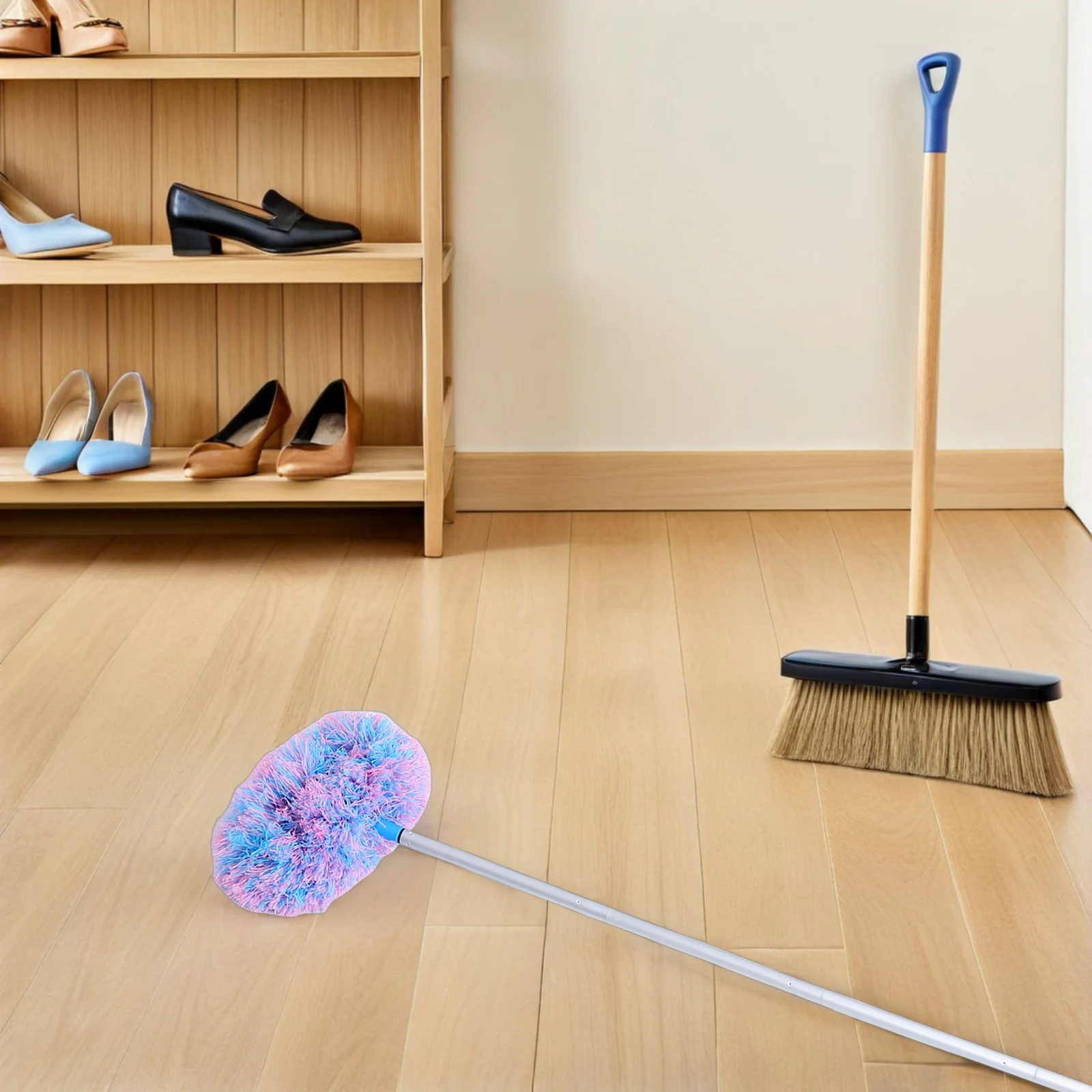 Reusable Ceiling Fan Cleaning Brush with Long Handle Soft Bristles for Dust Removal on Fans Lights and High Surfaces Duster Tool
Reusable Ceiling Fan Cleaning Brush with Long Handle Soft Bristles for Dust Removal on Fans Lights and High Surfaces Duster Tool