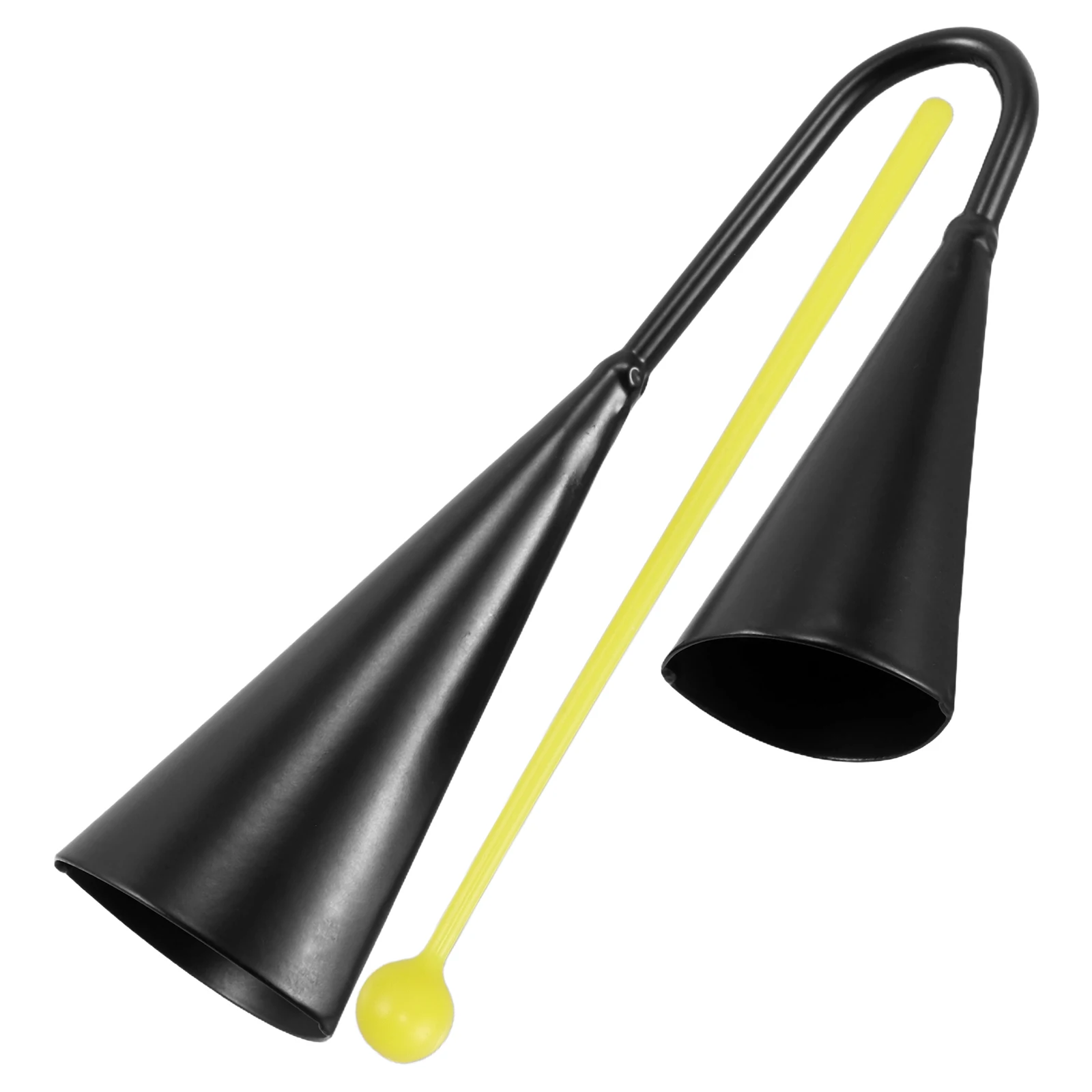 Musical Cultivation Handheld Bell for Kids Plastic Rod Binaural Cowbell Toddlers Iron Agogo Bells Latin
Musical Cultivation Handheld Bell for Kids Plastic Rod Binaural Cowbell Toddlers Iron Agogo Bells Latin