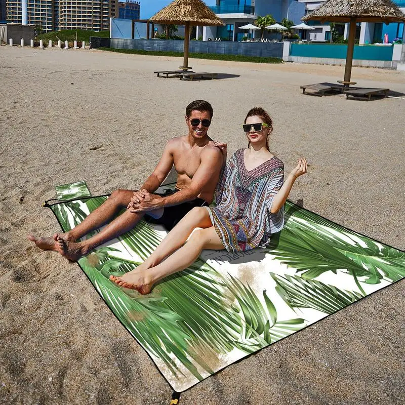 Travel Picnic Blanket 86.61x70.87 Inches Waterproof Picnic Mat Windproof Floor Rug Lightweight Camping Pad With 4 Corner Pockets
Travel Picnic Blanket 86.61x70.87 Inches Waterproof Picnic Mat Windproof Floor Rug Lightweight Camping Pad With 4 Corner Pockets