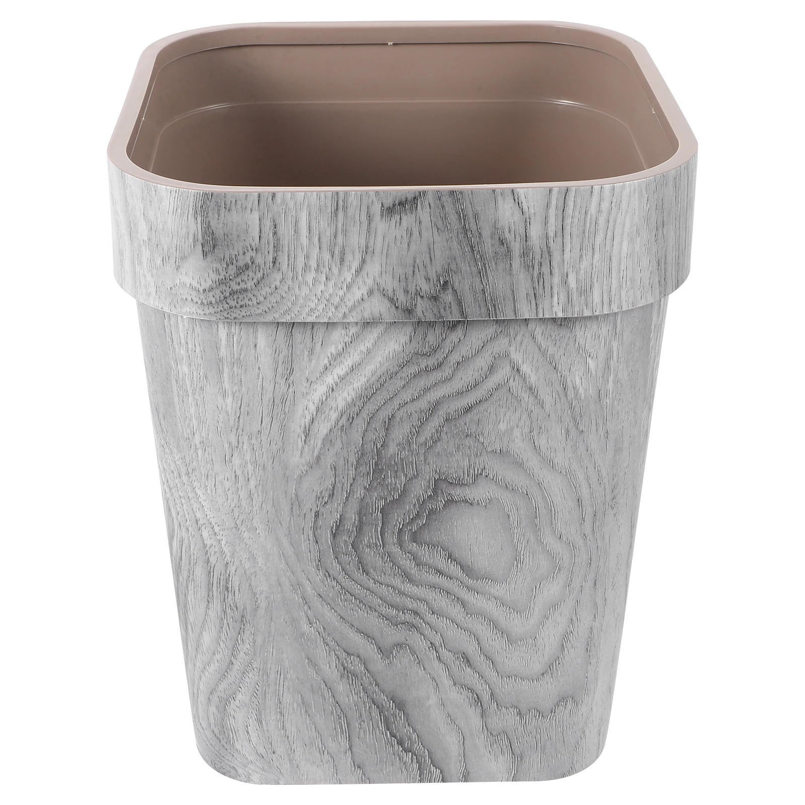 Vintage Wood Grain Trash Can 5L 10L Large Capacity Garbage Bin For Home Office Bedroom Kitchen Pp Material Decorative
Vintage Wood Grain Trash Can 5L 10L Large Capacity Garbage Bin For Home Office Bedroom Kitchen Pp Material Decorative