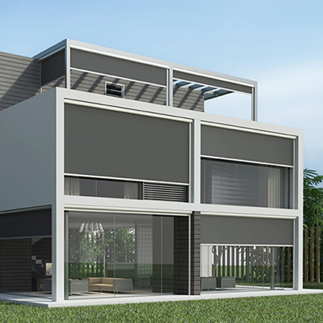Hot Sell Customized Manual Windproof Indoor Outdoor Roller Blinds Zip Track Screen Waterproof Patio Full Blackout Curtains
Hot Sell Customized Manual Windproof Indoor Outdoor Roller Blinds Zip Track Screen Waterproof Patio Full Blackout Curtains