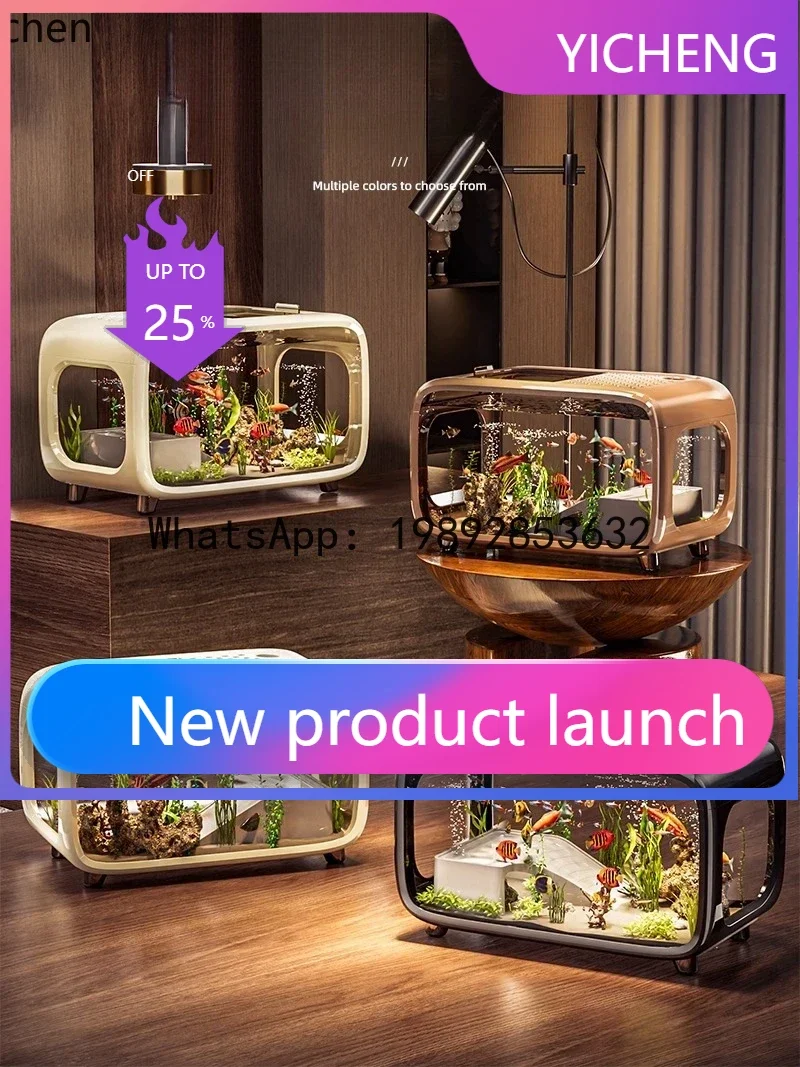 C1 Fish Tank Home Small Room New Filter Oxygen Generator Integrated Machine Landscaping Full Set Ecological Desktop Fish Tank
C1 Fish Tank Home Small Room New Filter Oxygen Generator Integrated Machine Landscaping Full Set Ecological Desktop Fish Tank