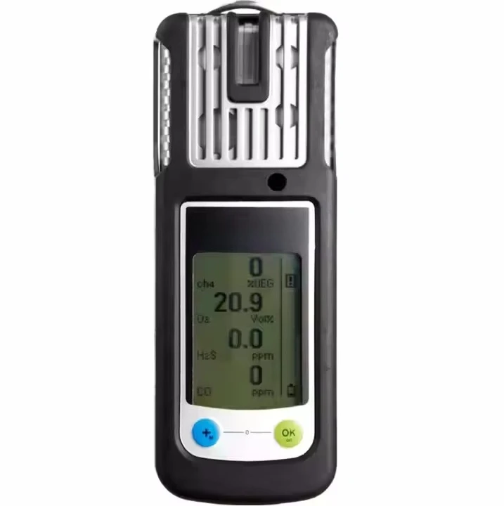 Portable Four Detector for CH4/CO/O2/H2S
Portable Four Detector for CH4/CO/O2/H2S