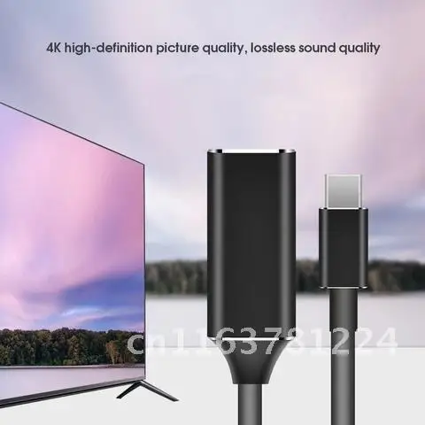 Usb Type C To HDMI-compatible Cable Adapter 4k 30hz USB 3.1 To HDMI-compatible Adapter Male To Female Converter For PC TV Phone
Usb Type C To HDMI-compatible Cable Adapter 4k 30hz USB 3.1 To HDMI-compatible Adapter Male To Female Converter For PC TV Phone