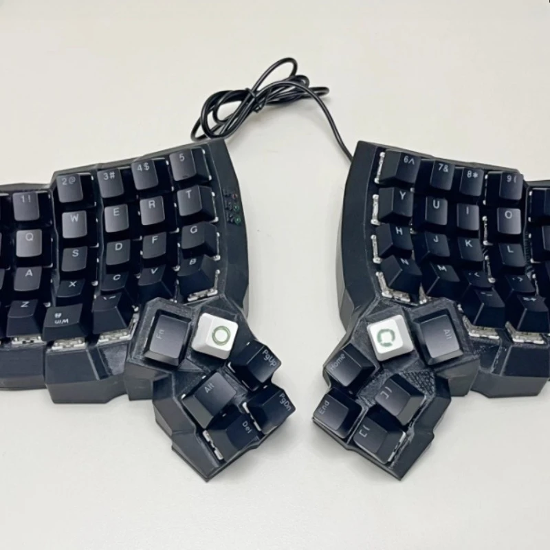 Dactyl Manuform Wired Split Keyboard Customed Hot Swappble Ergonomics Single Mode Split Keyboard VIAL Left Right Hand Keyboard
Dactyl Manuform Wired Split Keyboard Customed Hot Swappble Ergonomics Single Mode Split Keyboard VIAL Left Right Hand Keyboard