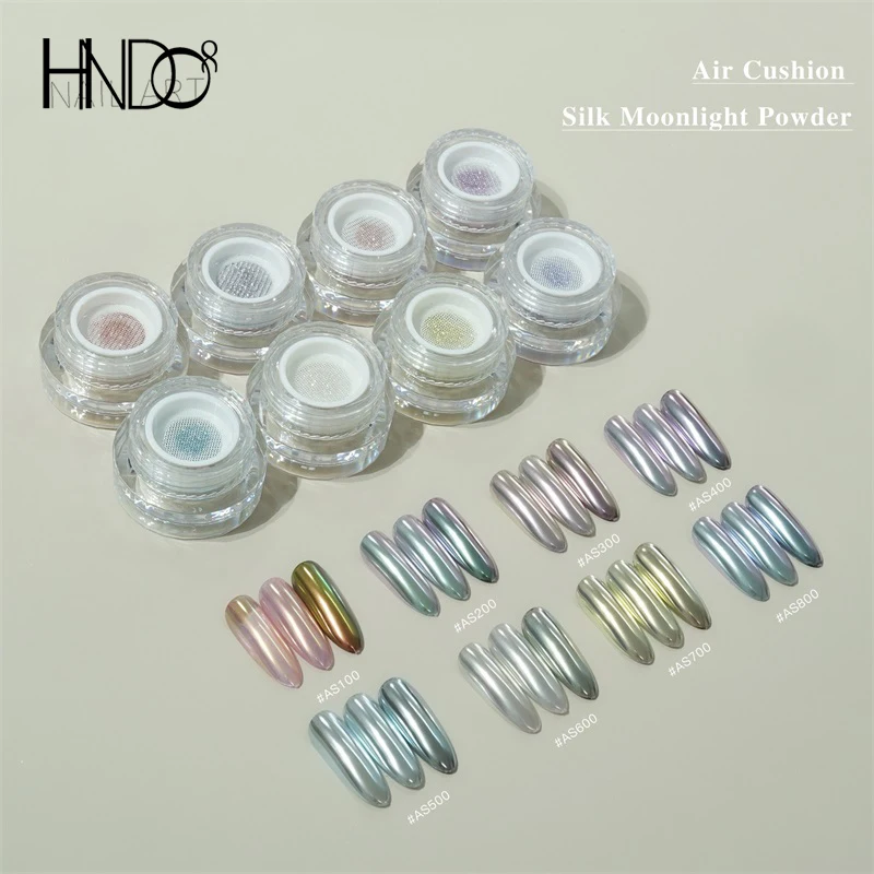 HNDO New Cushion Solid Color Aurora Silk Moonlight Chrome Powder for Nail Art Manicure Design Electroplated Luster Pigment Dust
HNDO New Cushion Solid Color Aurora Silk Moonlight Chrome Powder for Nail Art Manicure Design Electroplated Luster Pigment Dust