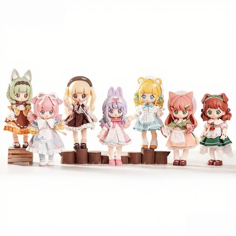 Новая оригинальная серия Nyzaii Dream Town, слепая коробка Ninizee, 12-точечная Bjd Mystery Box, кавайная декоративная модель, игрушки, подарки на день рождения
Новая оригинальная серия Nyzaii Dream Town, слепая коробка Ninizee, 12-точечная Bjd Mystery Box, кавайная декоративная модель, игрушки, подарки на день рождения