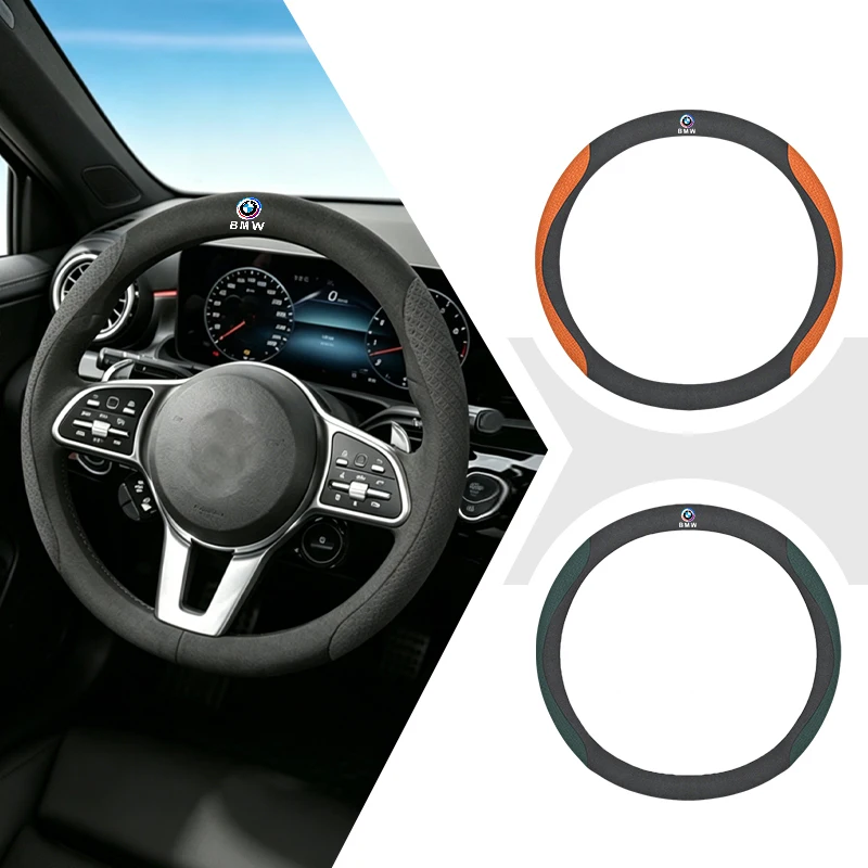 Wearproof Leather Steering Wheel Protector Interior Car Accessory For BMW M G20 G30 F11 E87 F30 F15 E90 F10 x3 G01 F40 F16 M3 X1
Wearproof Leather Steering Wheel Protector Interior Car Accessory For BMW M G20 G30 F11 E87 F30 F15 E90 F10 x3 G01 F40 F16 M3 X1