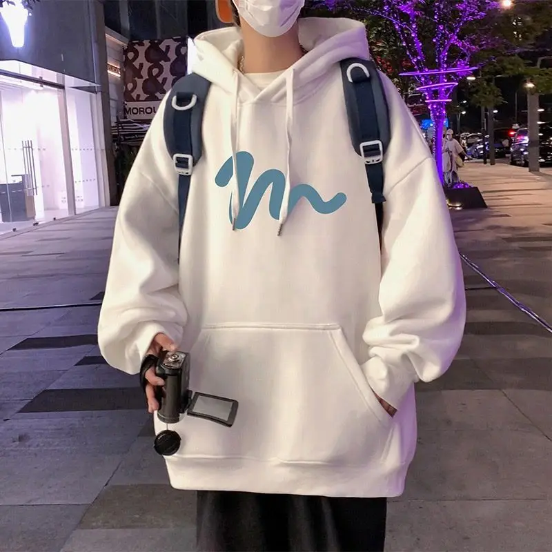 Sweater Men 2024 New Autumn and Winter Hooded American Couple Hoodies Fashion Casual Thickened Velvet Jacket Versatile Trend
Sweater Men 2024 New Autumn and Winter Hooded American Couple Hoodies Fashion Casual Thickened Velvet Jacket Versatile Trend