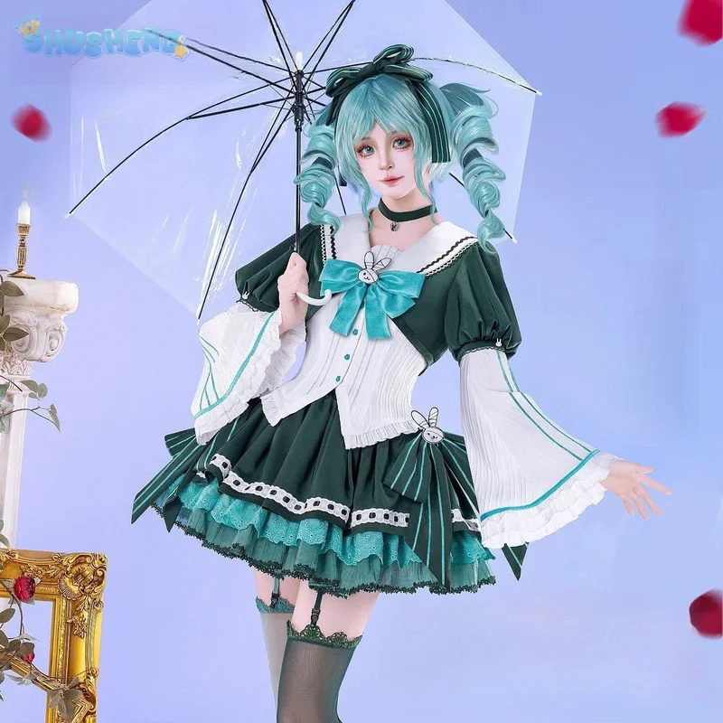 Anime Game Miku Kagamin Cosplay Rin Costume Halloween Party New Gothic Lolita Dress Wig Accessories Props Uniform Women Maid Set
Anime Game Miku Kagamin Cosplay Rin Costume Halloween Party New Gothic Lolita Dress Wig Accessories Props Uniform Women Maid Set