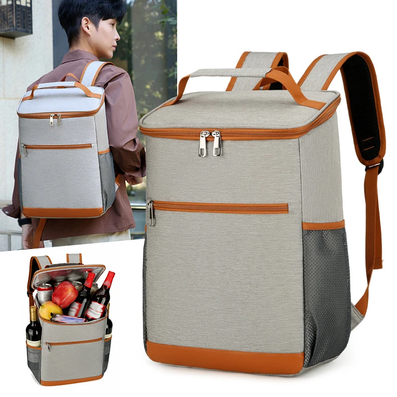 Thermal Insulation Backpack Keep Cold or Heat Hold Food Large Capacity Bag Outdoor Hiking Travel Camping Trekking Equipment
Thermal Insulation Backpack Keep Cold or Heat Hold Food Large Capacity Bag Outdoor Hiking Travel Camping Trekking Equipment