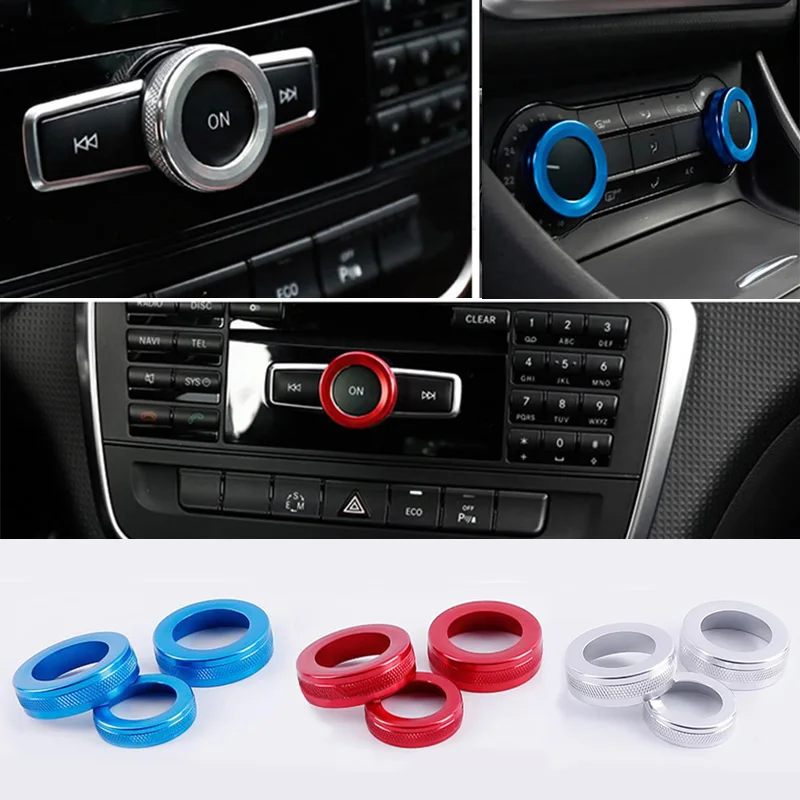 For Mercedes-Benz A B CLA GLA Class 13-19 3pcs Center Air-Condition A/C Switch Button Trim Cover Car Interior Accessories
For Mercedes-Benz A B CLA GLA Class 13-19 3pcs Center Air-Condition A/C Switch Button Trim Cover Car Interior Accessories
