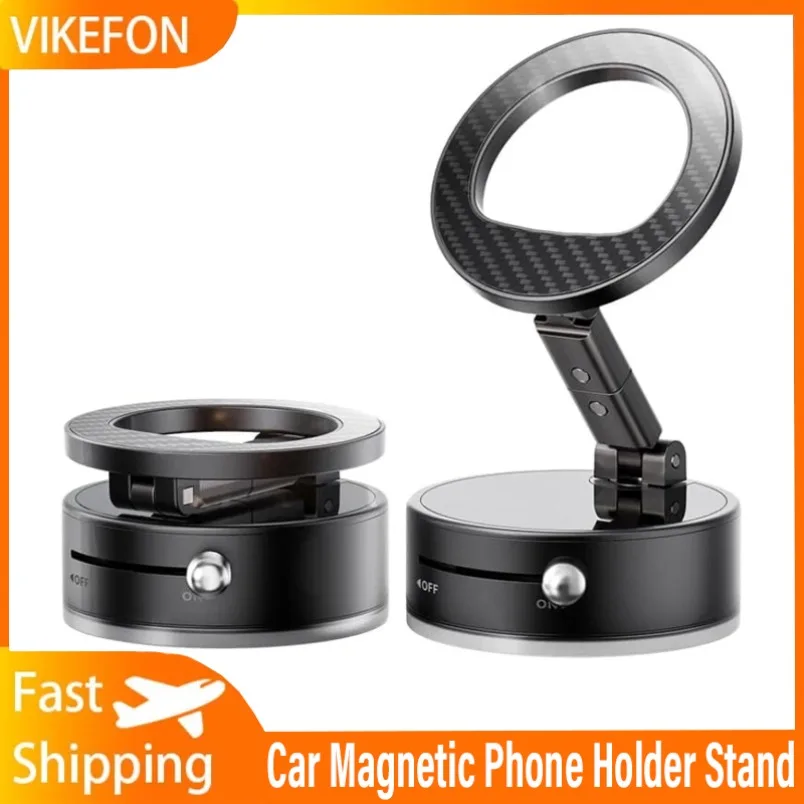 Автомобильный складной вакуумный магнитный держатель для телефона и 360° ° Вращающаяся вакуумная присоска для кронштейна для мобильного телефона Magsafe iPhone 17 ~ 12 Pro Max
Автомобильный складной вакуумный магнитный держатель для телефона и 360° ° Вращающаяся вакуумная присоска для кронштейна для мобильного телефона Magsafe iPhone 17 ~ 12 Pro Max