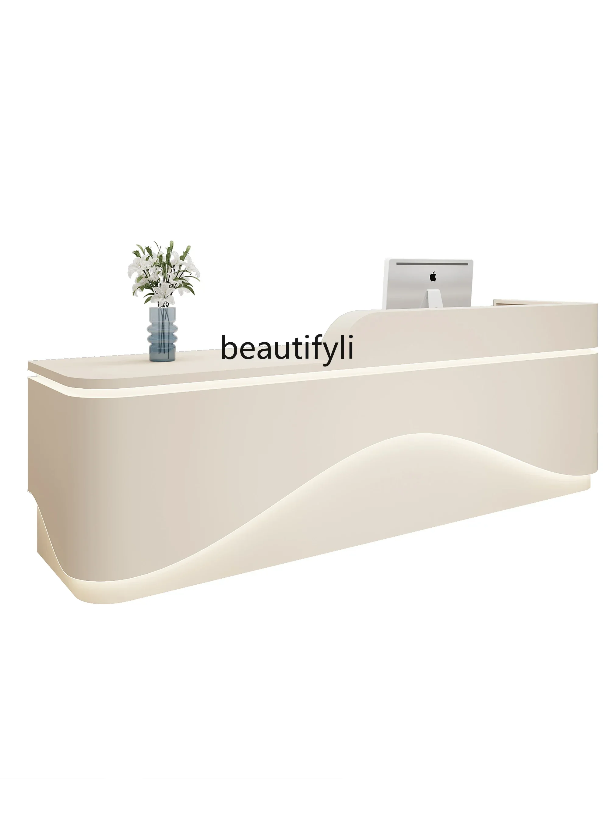 ss newCashier Cream Style Beauty Salon Bar Counter Hotel Bar Counter Company Reception Table
ss newCashier Cream Style Beauty Salon Bar Counter Hotel Bar Counter Company Reception Table