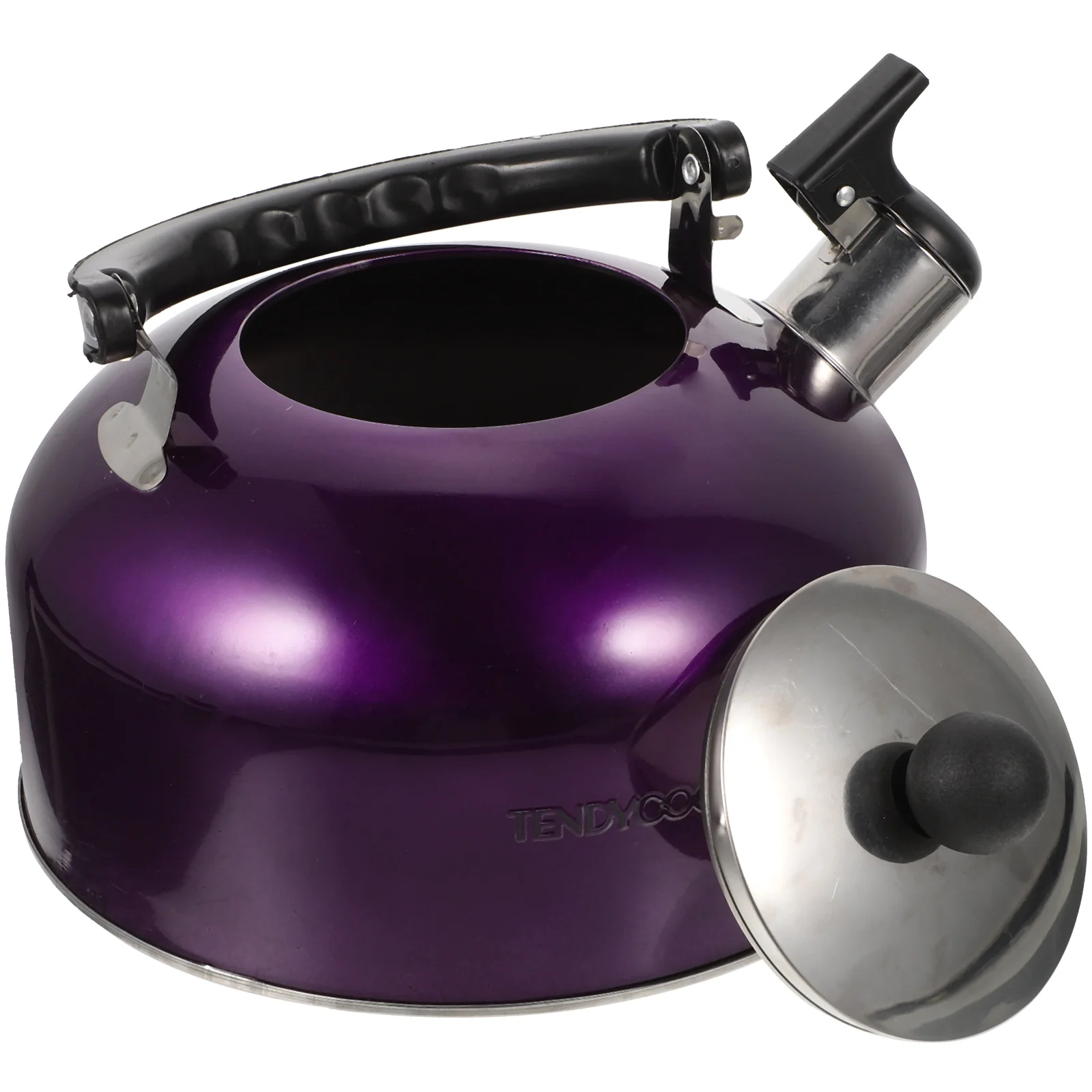 Stainless Steel Whistling Kettle Heating with Handle Pot for Jugs Household Sounding Kitchen Steel= Spherical Tea
Stainless Steel Whistling Kettle Heating with Handle Pot for Jugs Household Sounding Kitchen Steel= Spherical Tea