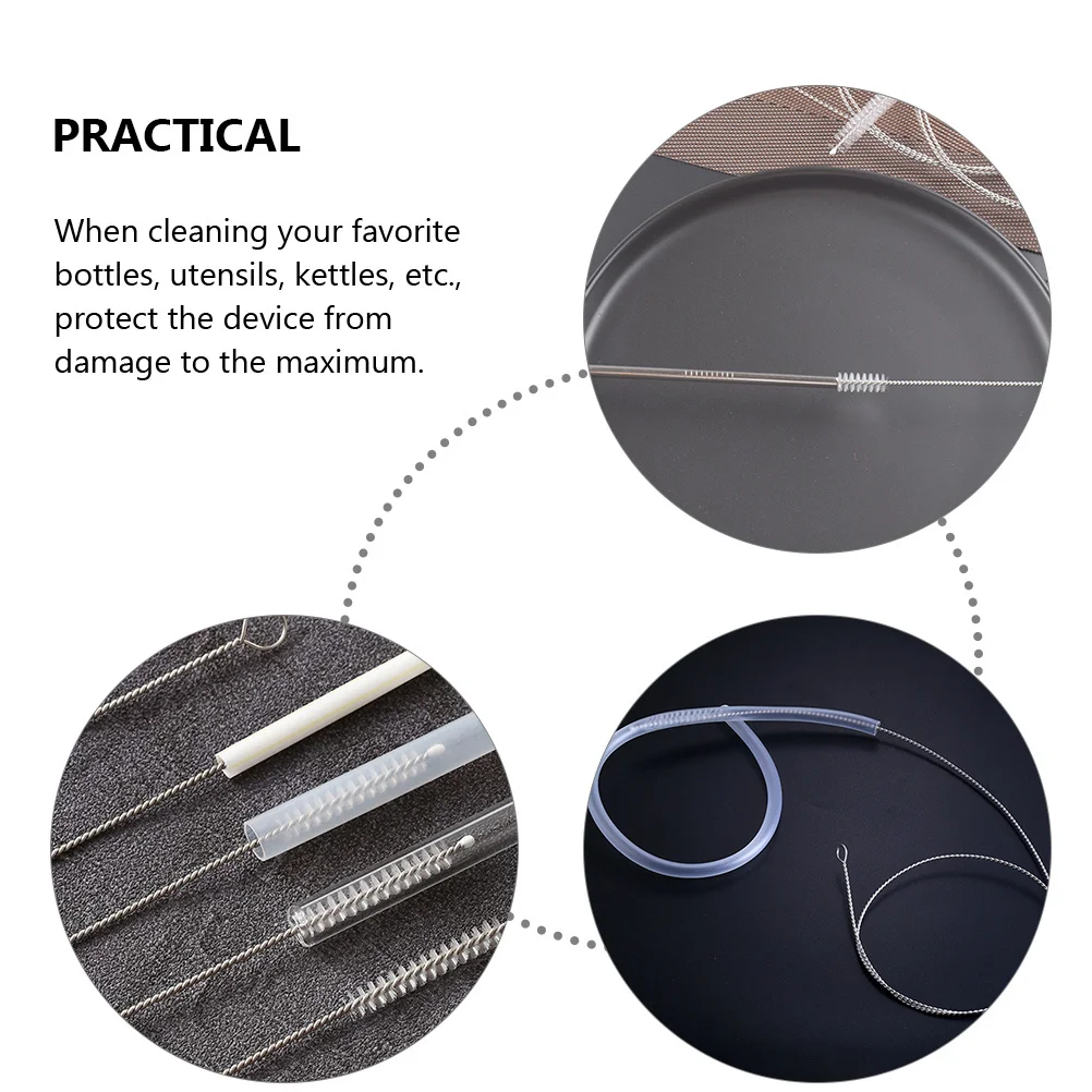 6Pcs Test Tube Brush Household Bottle Cleaner Multi-Function Kettle Cleaning Brush Portable Baby Bottle Cleaning Tool
6Pcs Test Tube Brush Household Bottle Cleaner Multi-Function Kettle Cleaning Brush Portable Baby Bottle Cleaning Tool