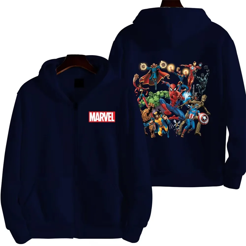 Marvel 2026 New Iron Man, Hulk, Thor, and Captain America Design Men's Zipper Cotton Personalized Casual Hoodie
Marvel 2026 New Iron Man, Hulk, Thor, and Captain America Design Men's Zipper Cotton Personalized Casual Hoodie