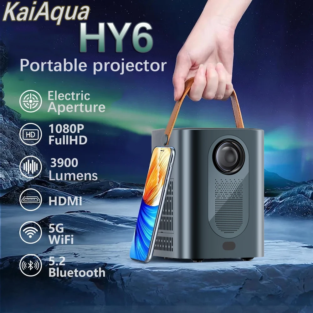 Original HD 650ANSI Projector Android 9 4K 1080P Wifi6 Voice Control Allwinner H713 Electronic Focus BT5.0 Home Cinema HY6 Pro
Original HD 650ANSI Projector Android 9 4K 1080P Wifi6 Voice Control Allwinner H713 Electronic Focus BT5.0 Home Cinema HY6 Pro