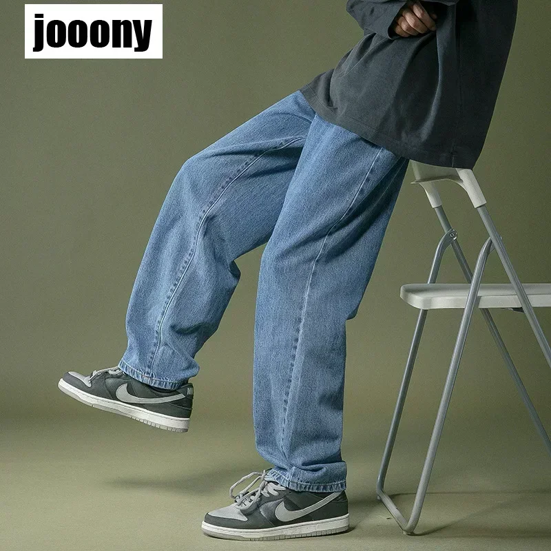2023 New Baggy Jeans Men Denim y2k Wide-leg Pants Korean Style Straight Casual Student Trousers Male Streetwear Jeans
2023 New Baggy Jeans Men Denim y2k Wide-leg Pants Korean Style Straight Casual Student Trousers Male Streetwear Jeans