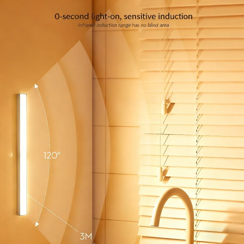 Светодиодный интеллектуальный датчик человеческого тела, беспроводная магнитная полоса, ночник, перезаряжаемая лампа для кухонного шкафа, шкафа для спальни
Светодиодный интеллектуальный датчик человеческого тела, беспроводная магнитная полоса, ночник, перезаряжаемая лампа для кухонного шкафа, шкафа для спальни
