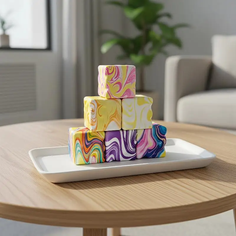 Colorful Marble Cheese Square Cube Squeeze Fidget Toy Slow Rebound Stress Relief Sensory Toy
Colorful Marble Cheese Square Cube Squeeze Fidget Toy Slow Rebound Stress Relief Sensory Toy