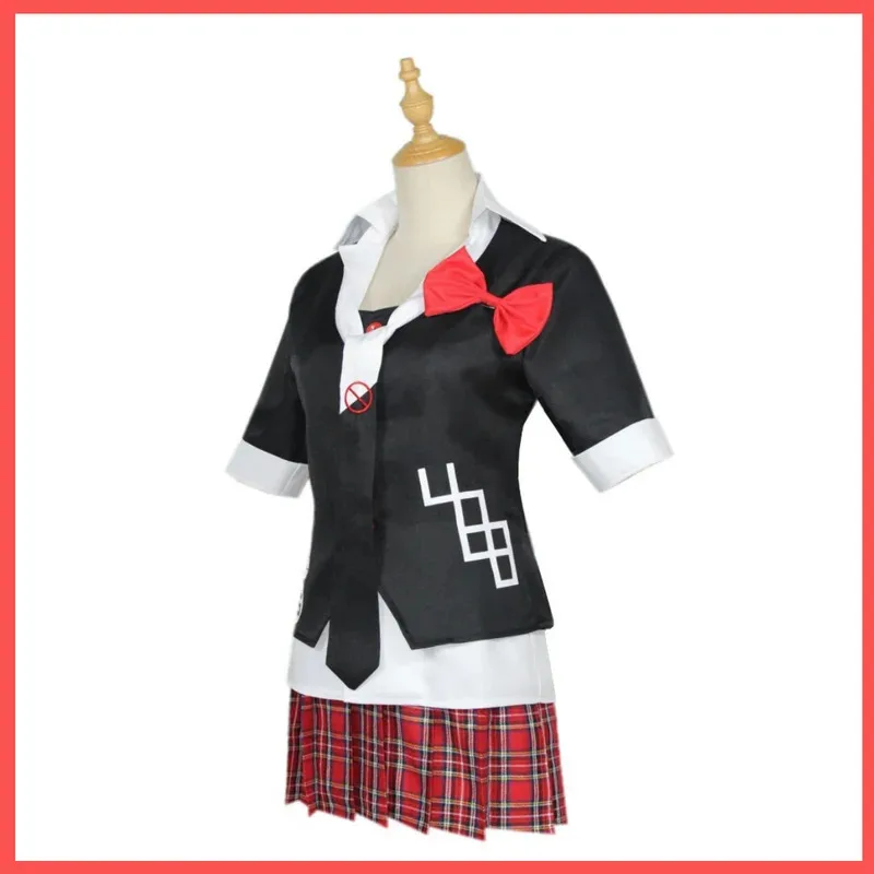 Аниме-игра Enoshima Junko, карнавальный костюм, японская униформа JK, красная клетчатая юбка, рубашка с короткими рукавами, парик, женский сексуальный карнавальный костюм 5
Аниме-игра Enoshima Junko, карнавальный костюм, японская униформа JK, красная клетчатая юбка, рубашка с короткими рукавами, парик, женский сексуальный карнавальный костюм 5