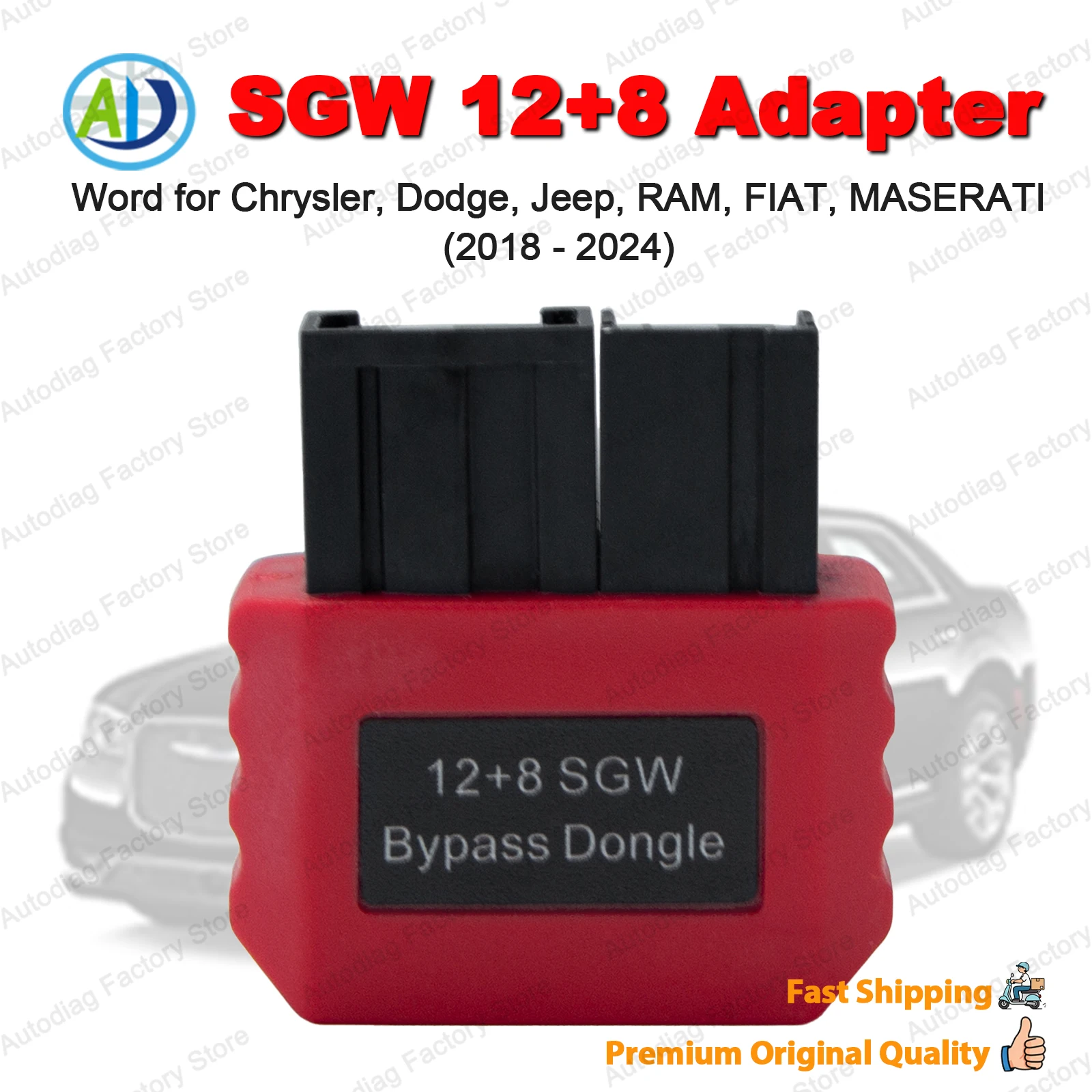 SGW Bypass 12+8 Adapter For Chrysler /Dodge /Jeep /RAM /FIAT /MASERATI 12pin 8pin Security Gateway Module Bypass Dongle For FCA
SGW Bypass 12+8 Adapter For Chrysler /Dodge /Jeep /RAM /FIAT /MASERATI 12pin 8pin Security Gateway Module Bypass Dongle For FCA