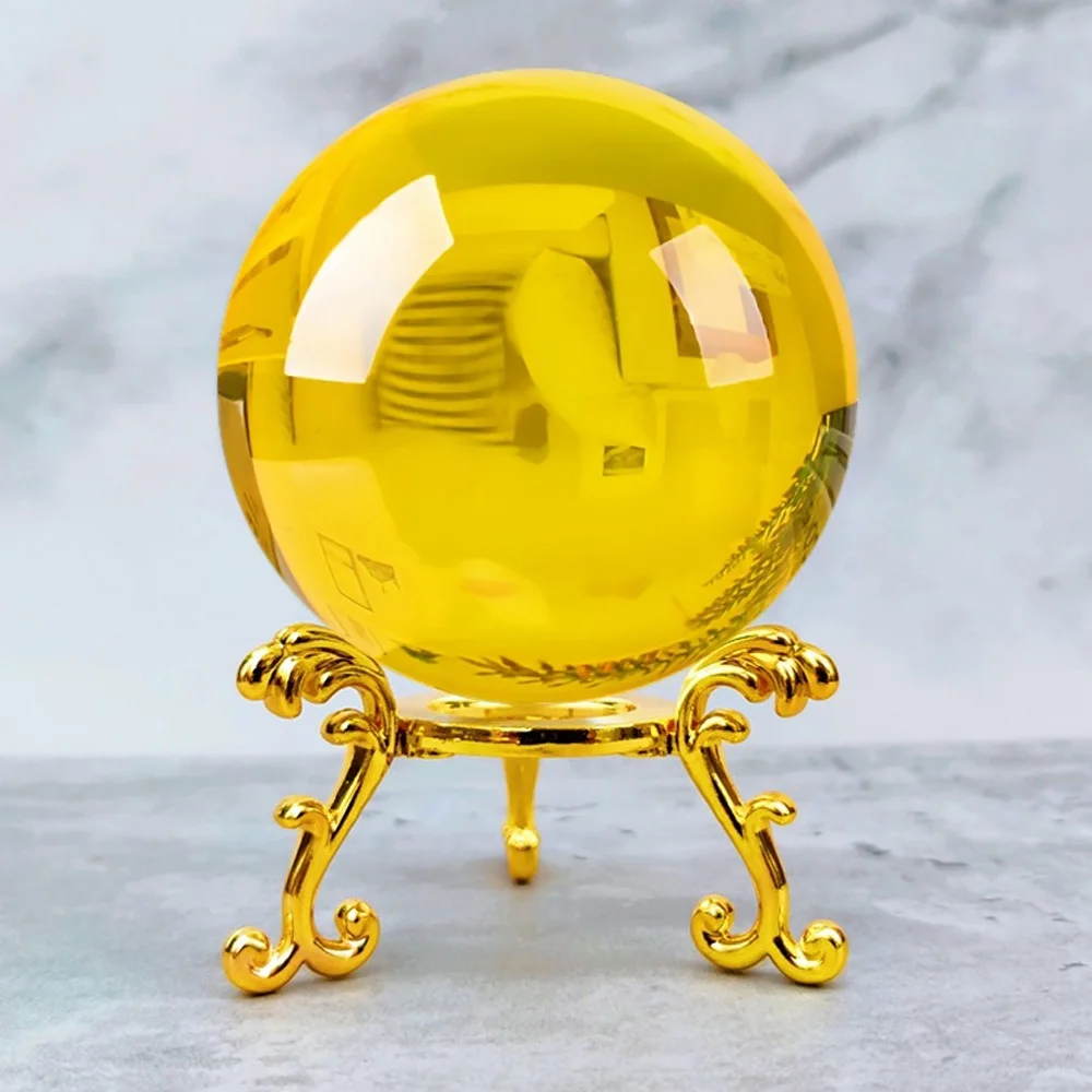 60/80mm Crystal Ball with Golden Metal Triangle Base Paperweight Gifts Glass Ball Office Home Decor Photography Props Ornaments
60/80mm Crystal Ball with Golden Metal Triangle Base Paperweight Gifts Glass Ball Office Home Decor Photography Props Ornaments