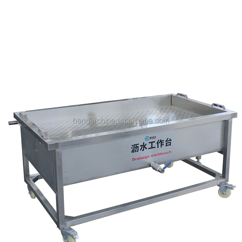 Stainless Steel Custom Milk Cheese Curd Drain Table