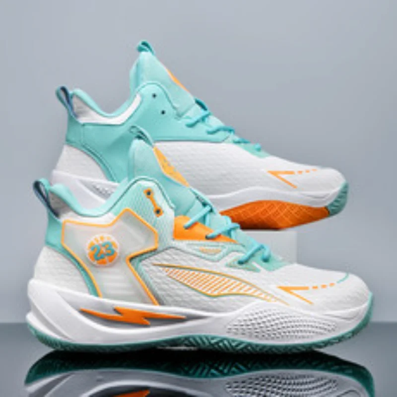 Brand Mens Basketball Shoes Boys High-top Sneakers Casual Breathable Tennis Shoes Womens Comfortable Non-slip Youth Sports Shoes
Brand Mens Basketball Shoes Boys High-top Sneakers Casual Breathable Tennis Shoes Womens Comfortable Non-slip Youth Sports Shoes