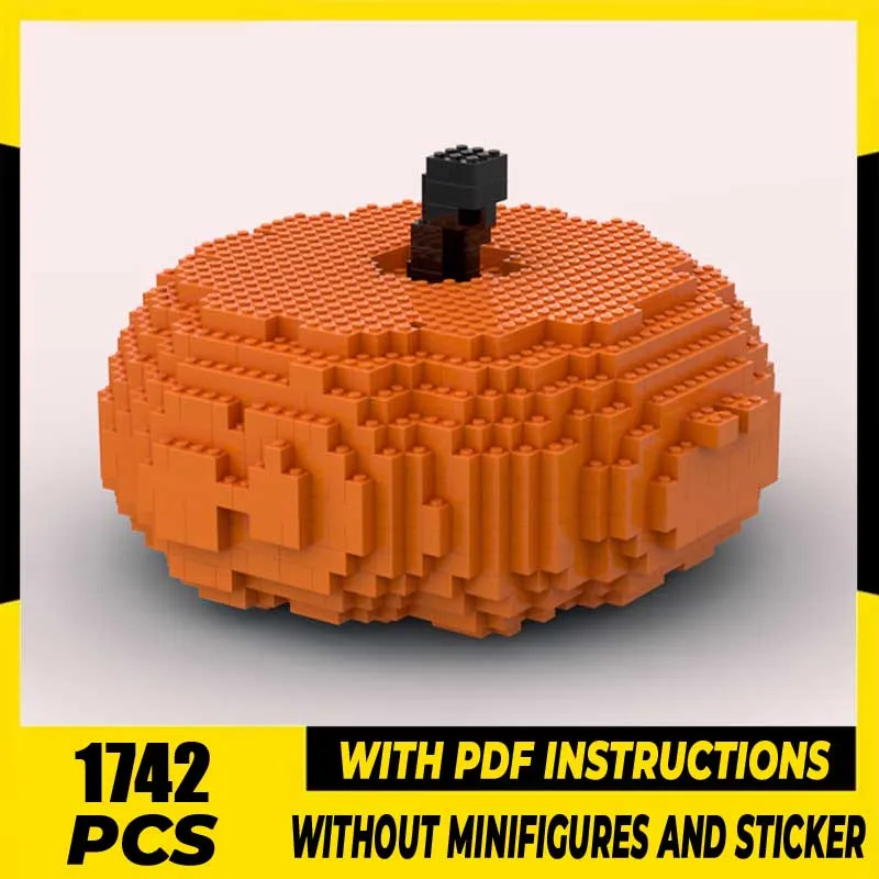Creative Model Moc Building Blocks Sculpture Pumpkin Model Technology Bricks DIY Assembly Toys Construstion Halloween Set Gifts
Creative Model Moc Building Blocks Sculpture Pumpkin Model Technology Bricks DIY Assembly Toys Construstion Halloween Set Gifts