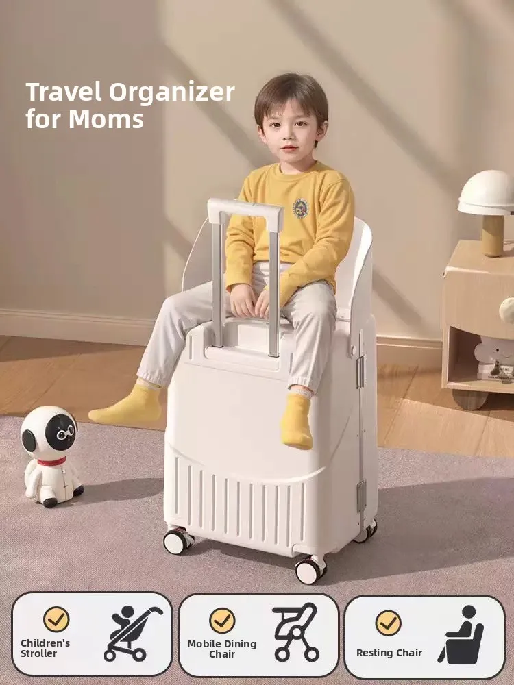 New Multi-Functional Mommy Travel Suitcase Child Can Sit Pull Rod Box Parent-Child Travel before Opening Deep Warehouse 20
New Multi-Functional Mommy Travel Suitcase Child Can Sit Pull Rod Box Parent-Child Travel before Opening Deep Warehouse 20