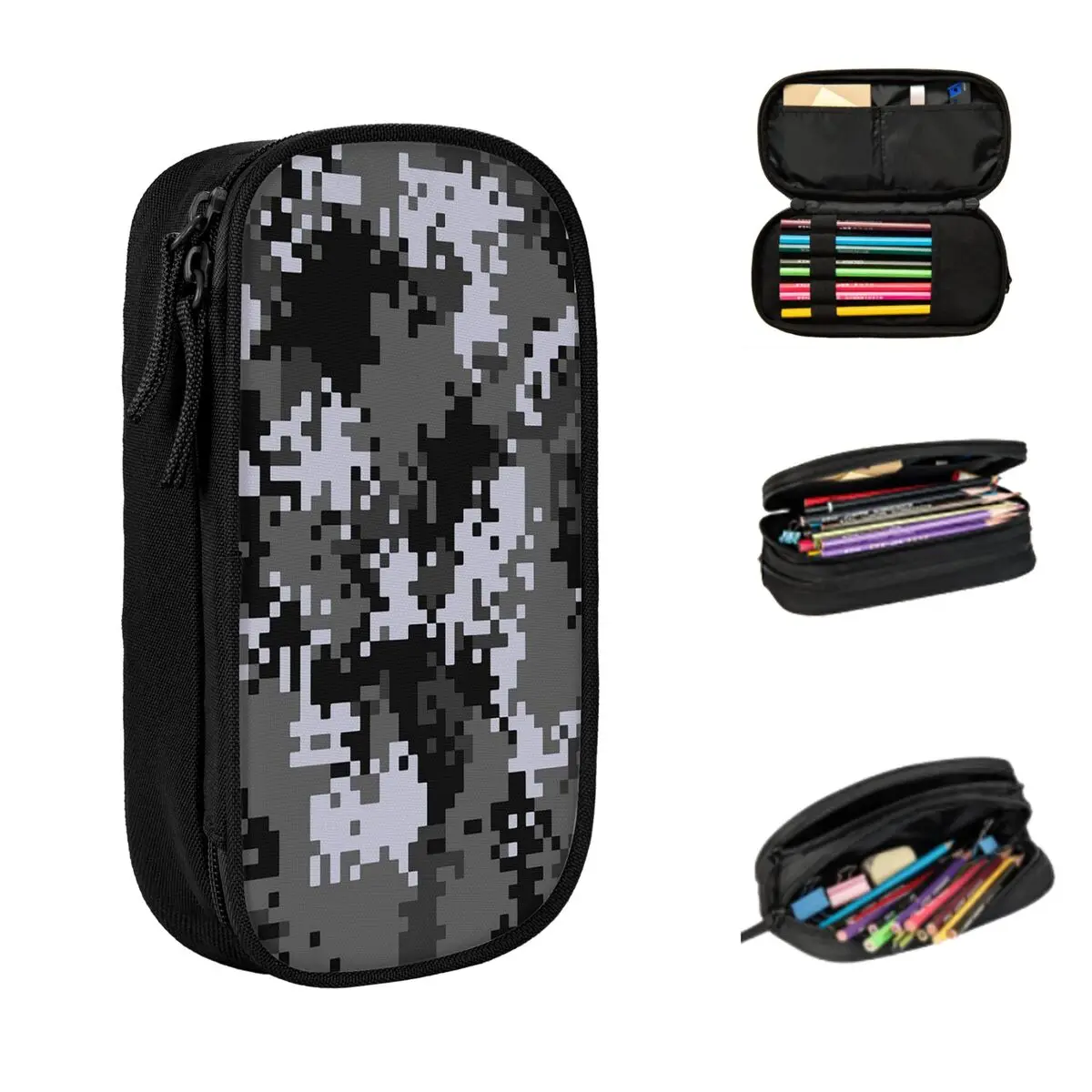 Pixel Mosaic Camouflage Pencil Case for Kids Gifts Pen Box Pencil Bag Stationery Supplies Pen Holder Bag
Pixel Mosaic Camouflage Pencil Case for Kids Gifts Pen Box Pencil Bag Stationery Supplies Pen Holder Bag