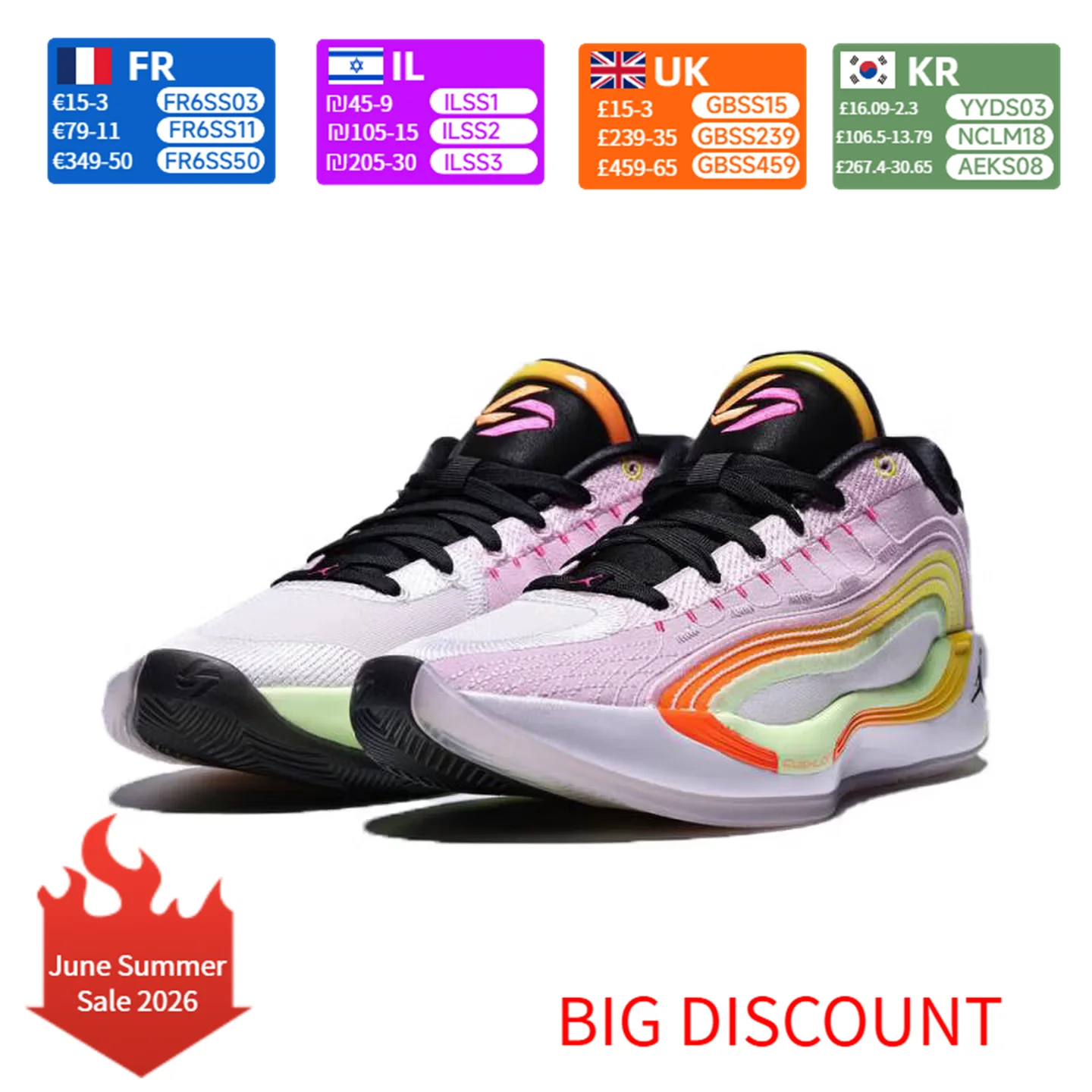 Nike AJ1 Luka 4 PF Men's Basketball Shoes Lightweight Cushioned Performance Outdoor Court IB7904-600
Nike AJ1 Luka 4 PF Men's Basketball Shoes Lightweight Cushioned Performance Outdoor Court IB7904-600