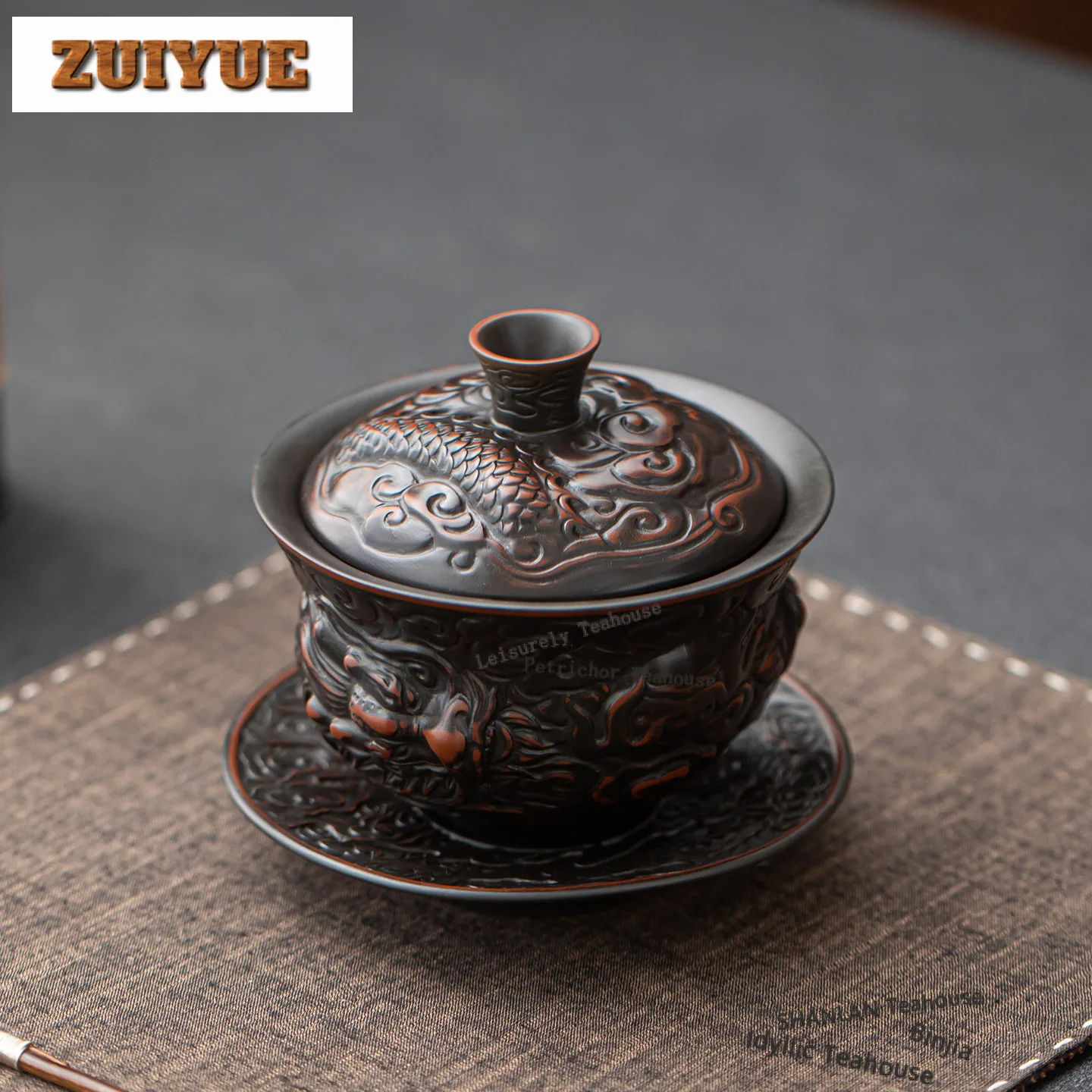 210 мл Фиолетовая Керамика Рельеф Благоприятный Дракон Гайвань Дзен Чайная Варенья Чайная Чаша С Крышкой Набор Чай Заваривание Крышка Ча Украшение
210 мл Фиолетовая Керамика Рельеф Благоприятный Дракон Гайвань Дзен Чайная Варенья Чайная Чаша С Крышкой Набор Чай Заваривание Крышка Ча Украшение