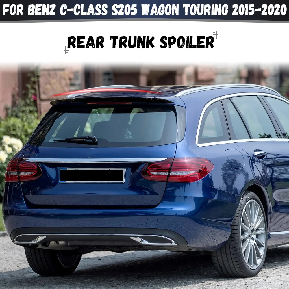 Car Rear Trunk Roof Spoiler Wing Body Kits Tuning For Mercedes Benz C-Class S205 Wagon Touring Hatchback 2015-2020
Car Rear Trunk Roof Spoiler Wing Body Kits Tuning For Mercedes Benz C-Class S205 Wagon Touring Hatchback 2015-2020
