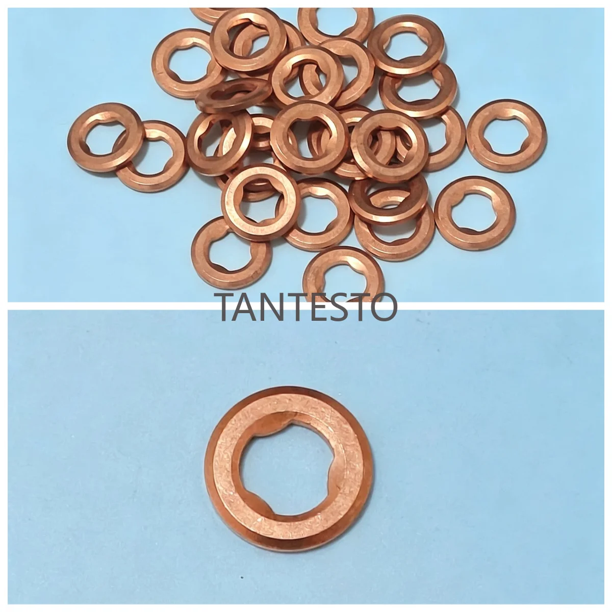 CRIN Injector Copper Gaskets Repair Tool Parts for Compatible with Ford Everest 2007-2014 Ranger 2007-2011
CRIN Injector Copper Gaskets Repair Tool Parts for Compatible with Ford Everest 2007-2014 Ranger 2007-2011