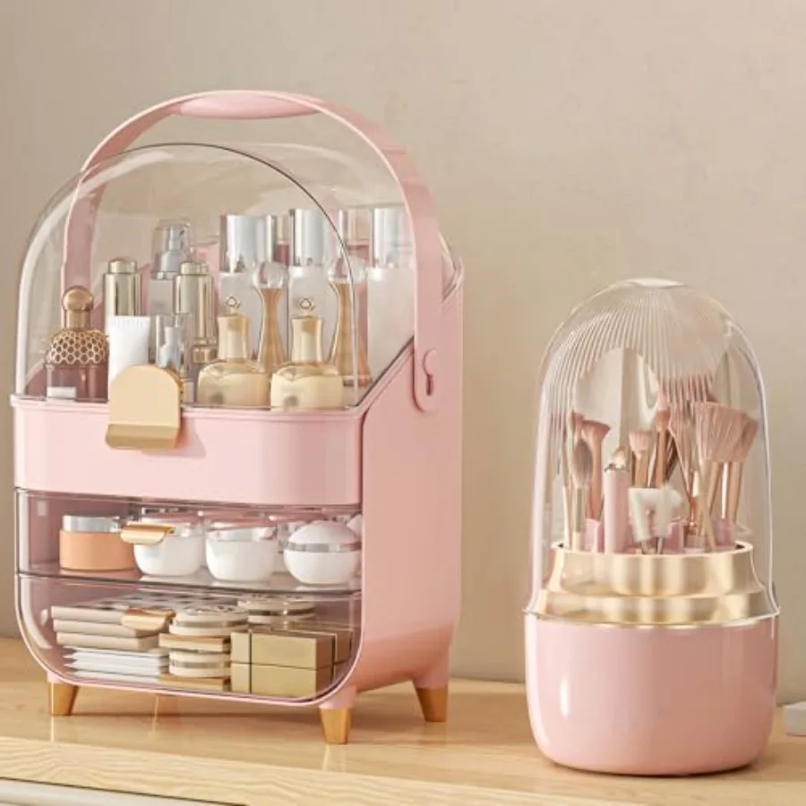 Makeup Organizer, Skincare Holder Bathroom Counter Organizer, Storage Box Cosmetic Display Cases, Teen Girl Gifts Trendy Stuff
Makeup Organizer, Skincare Holder Bathroom Counter Organizer, Storage Box Cosmetic Display Cases, Teen Girl Gifts Trendy Stuff